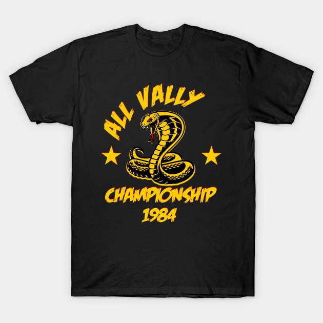 ALL VALLY CHAMPIONSHIP T-Shirt by BEEtheTEE